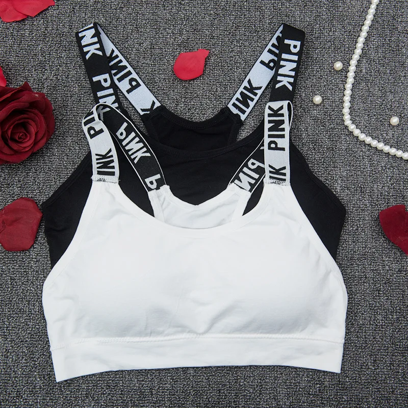 Женский спортивный бюстгальтер с мягкими чашечками черный лифчик для йоги