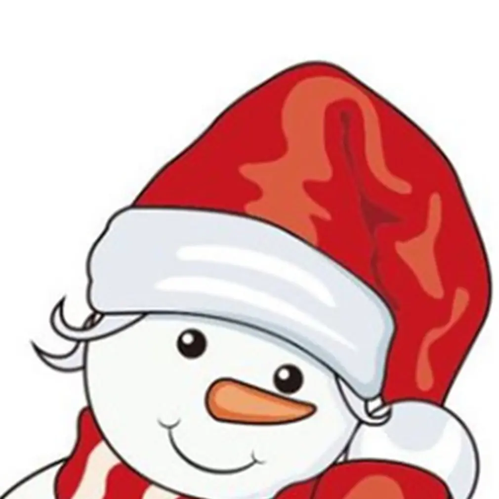 Рождественские персонализированные наклейки для автомобиля рождественские