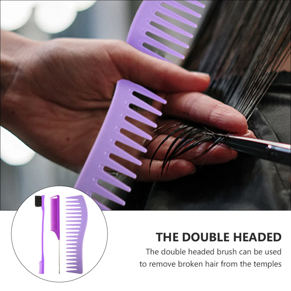 

2 Sets of 6Pcs Hair Salon Styling Combs Hair Combs Hairdressing Combs Gift