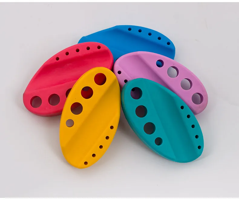 Овальный силиконовый держатель для татуировок 5 шт. подставка ручек