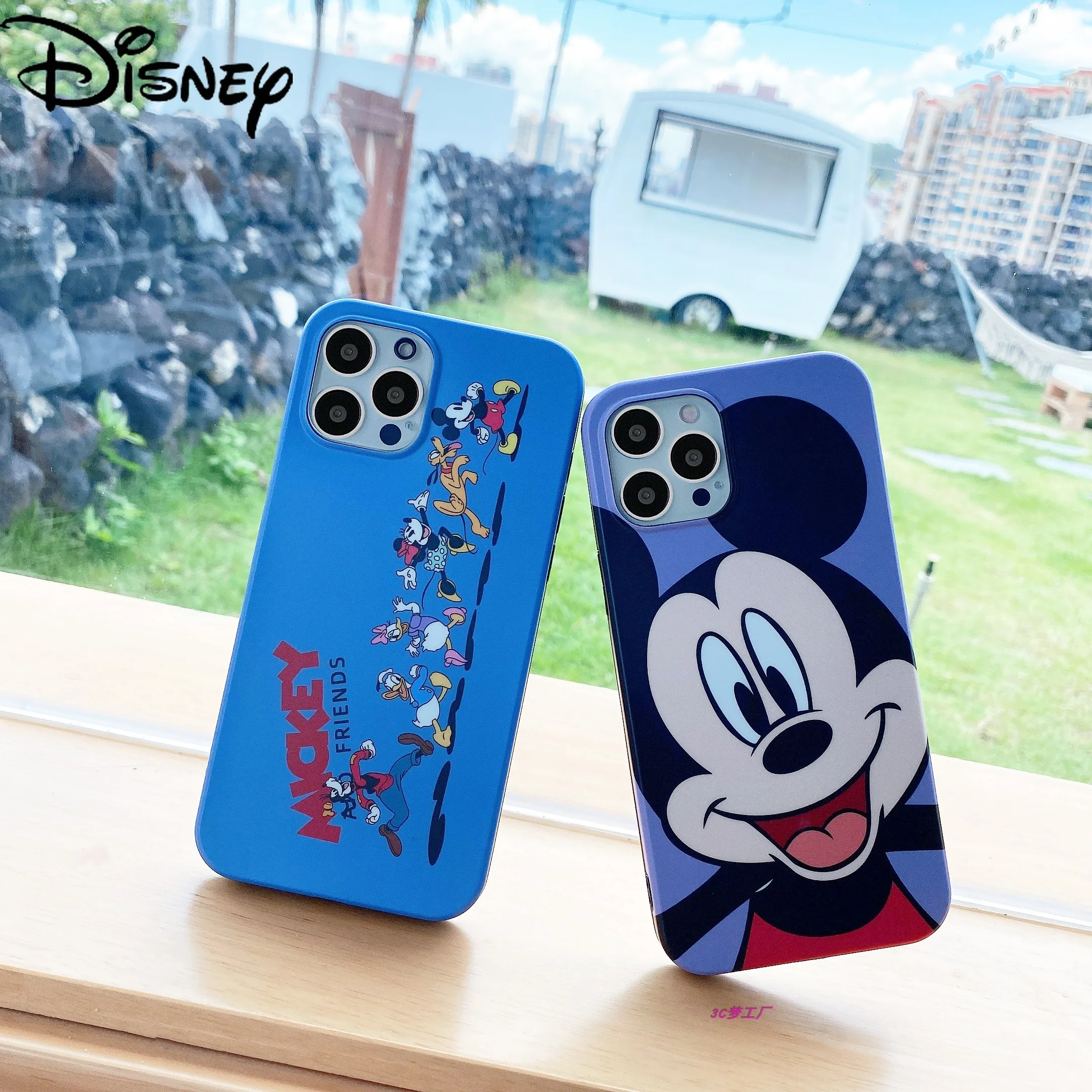 

Disney new cartoon Minnie Mickey phone case for iPhone 7/8P/SE/X/XR/XS/XSMAX/11pro/12promax/12mini/11promax/ couple phone cover