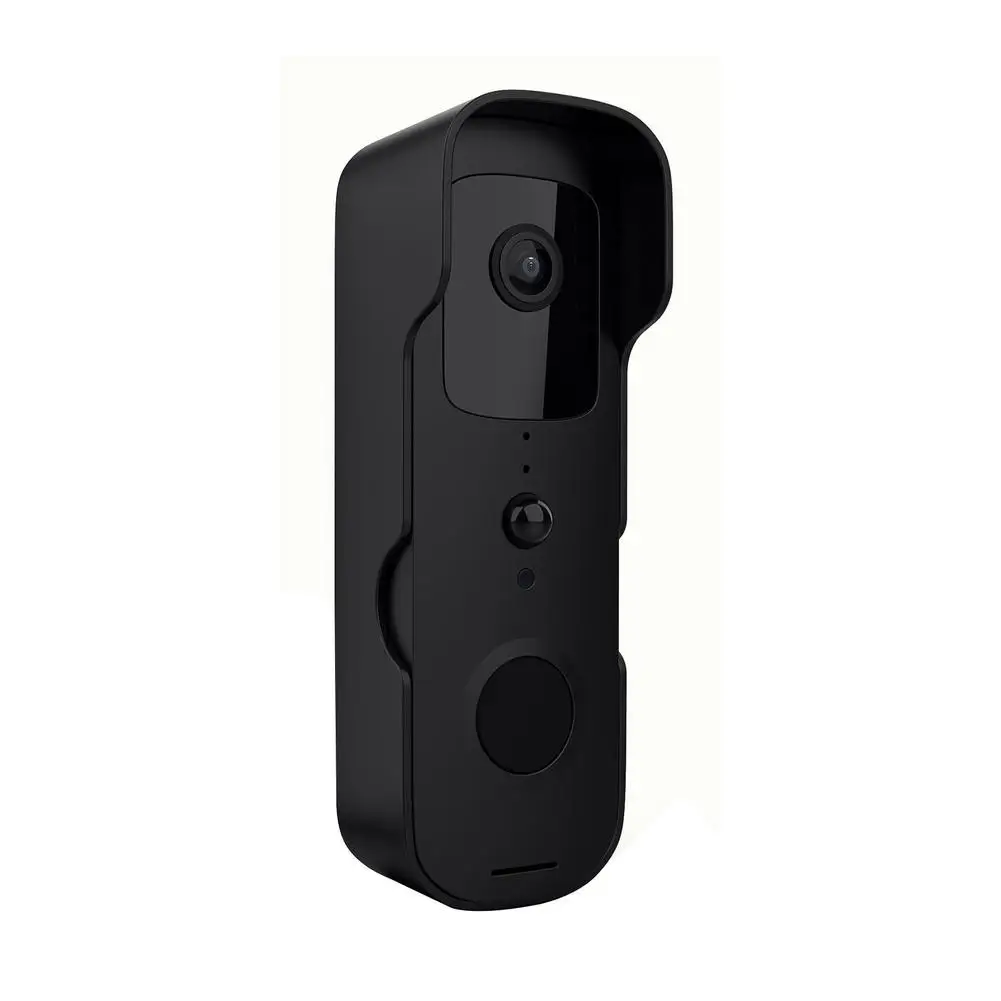 

Video Doorbell Wireless 2.4GHz WiFi Door Bell Camera PIR Motion Detection IR Night Vision 2-Way Audio 166 Degrees Wide Angl