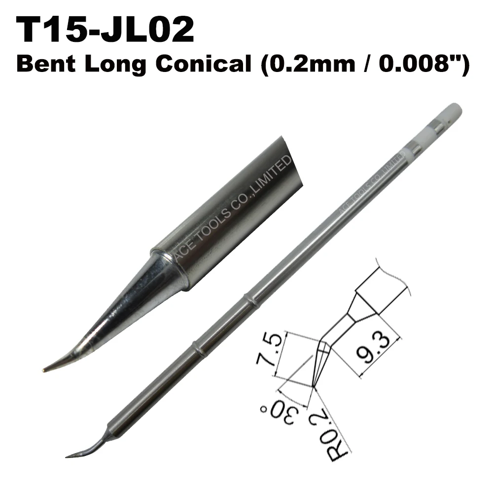 T15 JL02 Замена паяльное жало для HAKKO FM 203 204 206 FX 951 950 952 9501 2028 2027 2021|Сварочные