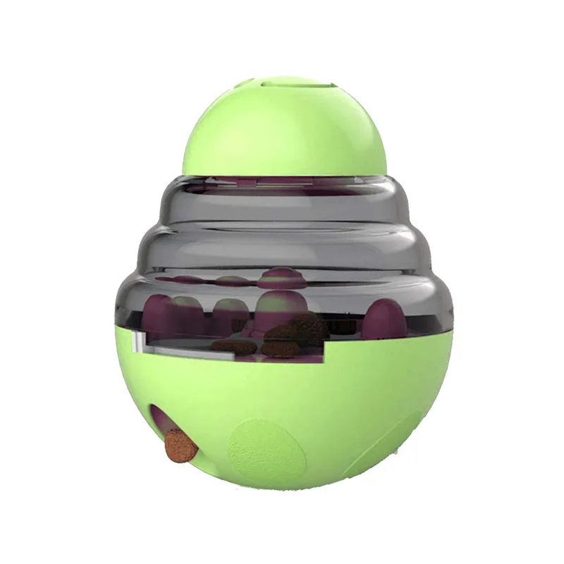 K Интерактивная игрушка для кошек IQ Treat Ball умнее игрушки для домашних животных пищевой шар диспенсер для еды для кошек игровые мячи принадлежности для домашних животных - Цвет: K