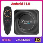 RK3566 X88 PRO 20 медиаплеер RK3566 Android 11 2,4G 5G Двойной Wi-Fi LAN 1000M BT4.2 8K H.265 HD X88Pro ТВ-приставка