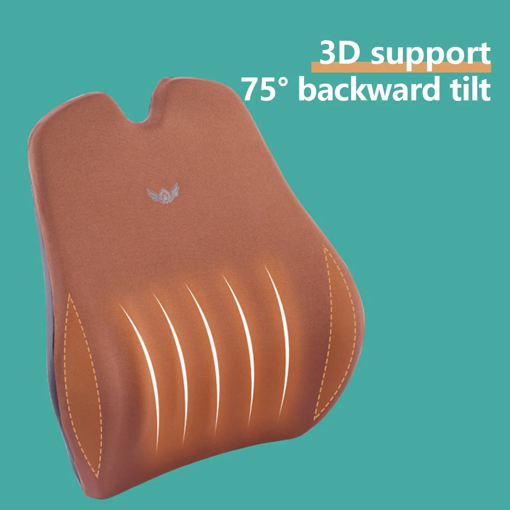 Воздухопроницаемая Автомобильная подушка для шеи 3D на подголовник в автомобиле