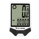 WEST BIKING Беспроводной велокомпьютер Водонепроницаемый спидометр одометр, Поддержка Смарт Сенсор ЖК-дисплей Подсветка Дисплей
