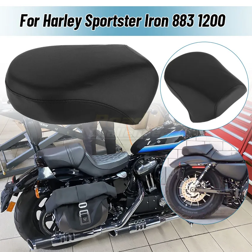 Высокое Качество Мотоциклетные задние чехлы на сиденья для Harley Sportster Iron XL 883 1200