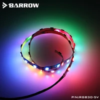 barrow lrc2 0 5v full color lighting strip self adhesive soft light strip 0 5 m suitable for waterway board lighting replacement