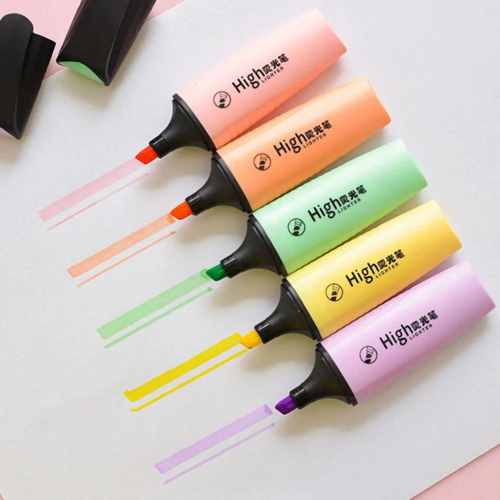 1 шт. мини Макаруны цвета косой маркеры хайлайтер милые дети маркер для граффити