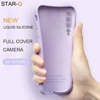 full cover liquid silicone phone case for xiaomi note 10T pro lite original soft back cases for lite mi9 mi10