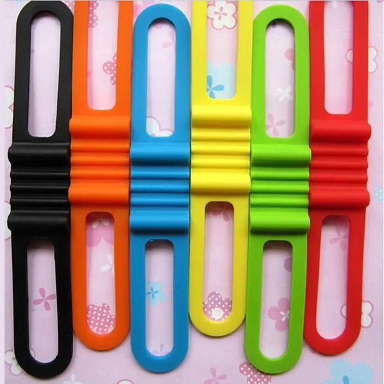 1 шт. Горный Дорожный велосипед передний светильник силиконовый ремешок