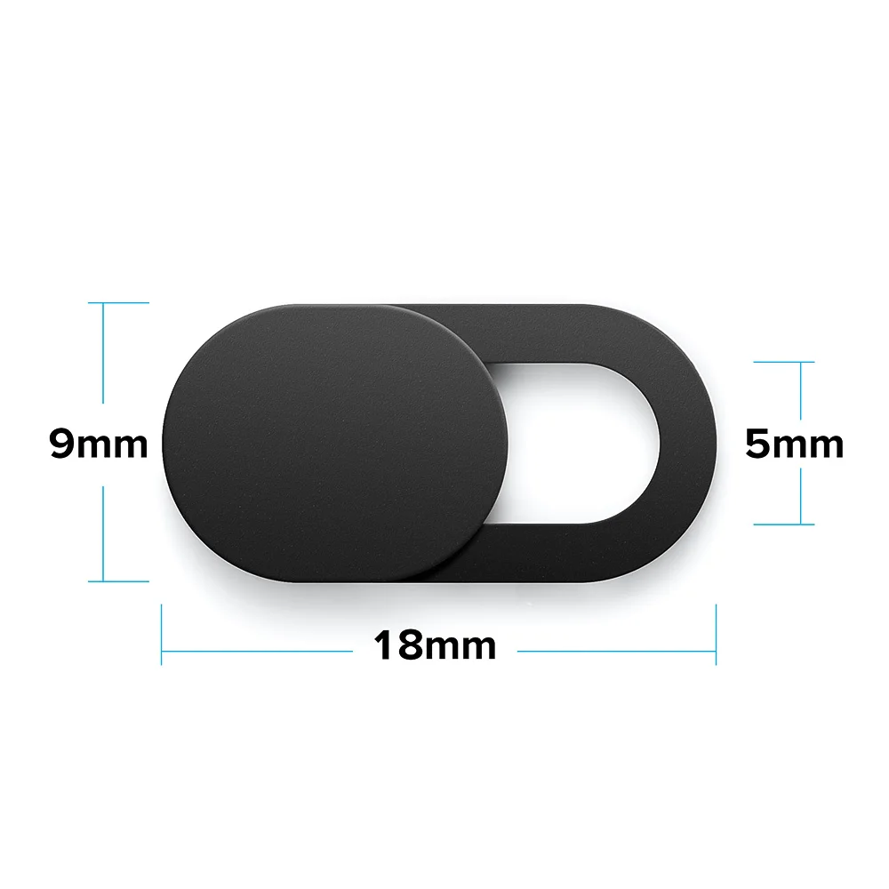 

6PCS Universal WebCam Cover Shutter Magnet Slider Plastic Camera Cover for IPhone PC Laptops Mobile Phone Lens Privacy Sticker
