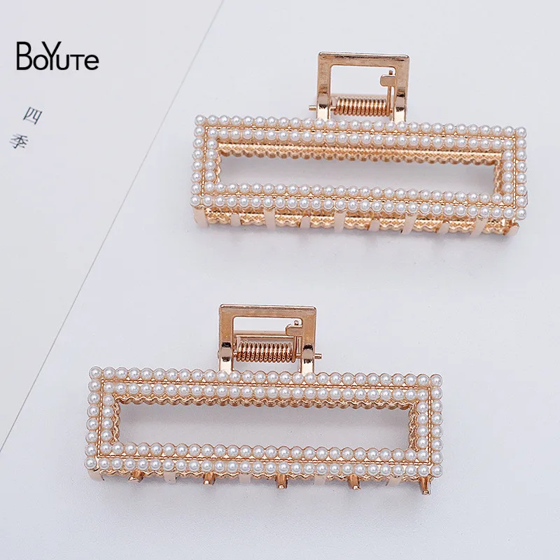 

Заколки для волос BoYuTe из металлического сплава, (3 шт./лот), 9*4,5 см