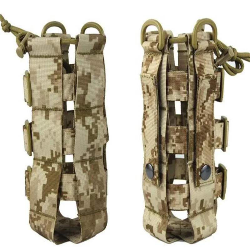 Сумка для бутылки воды на открытом воздухе тактическая сумка чайника плечо