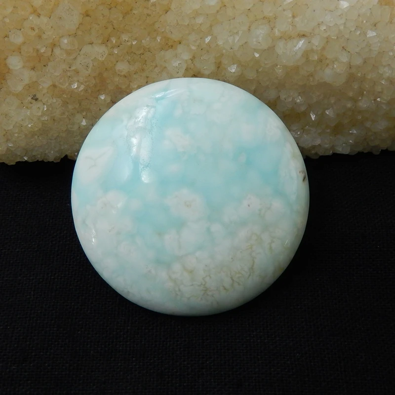 Новое поступление кабошон круглой формы из натурального камня 50x9 мм 36 9 г модные