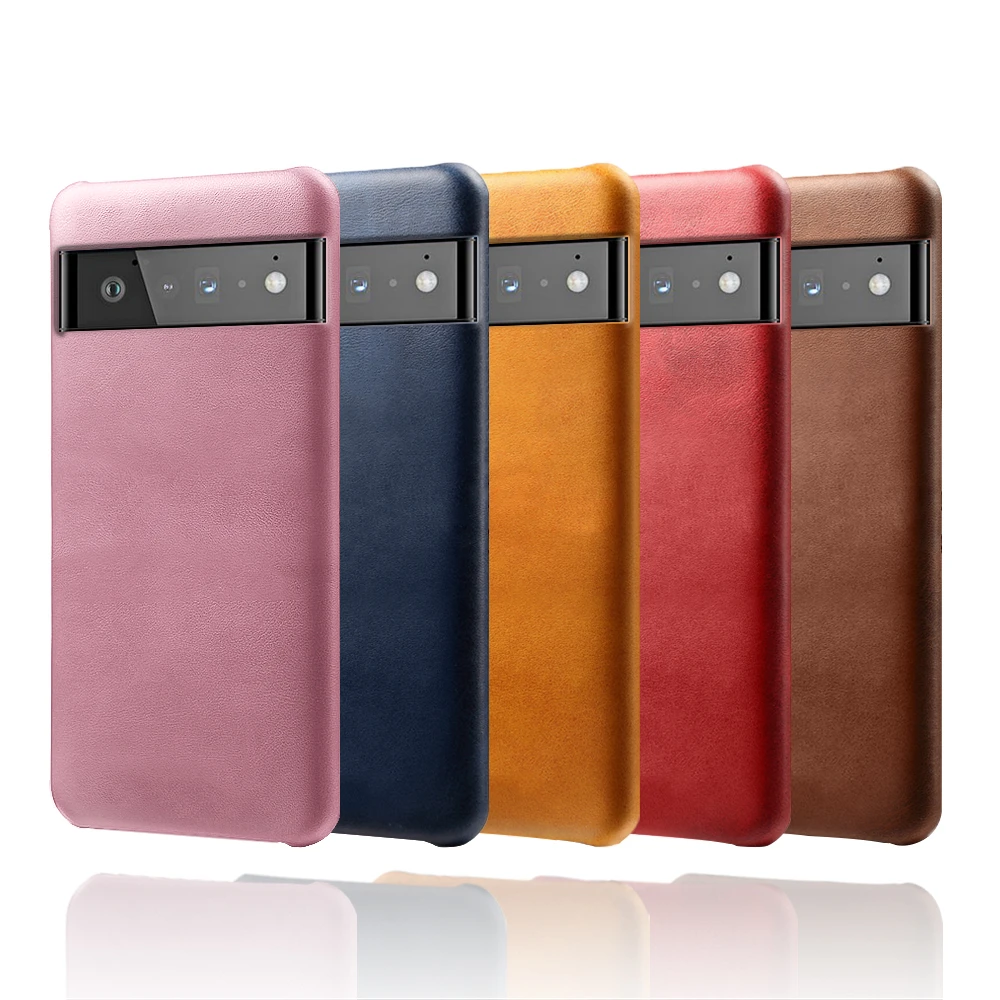 

For Google Pixel 6 Pro 6pro 5 4A 5G 3A 3 4 XL 5A Funda Luxury Slim Leather Business Case For Google Pixel4a Pixel5 Pixel6 Cover