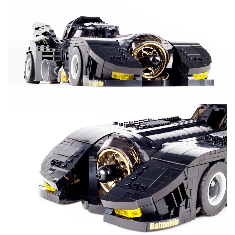 Конечный Бэтмобиль Decool 7144 совместимый с Legoing автомобиль набор выпуклые блоки MOC