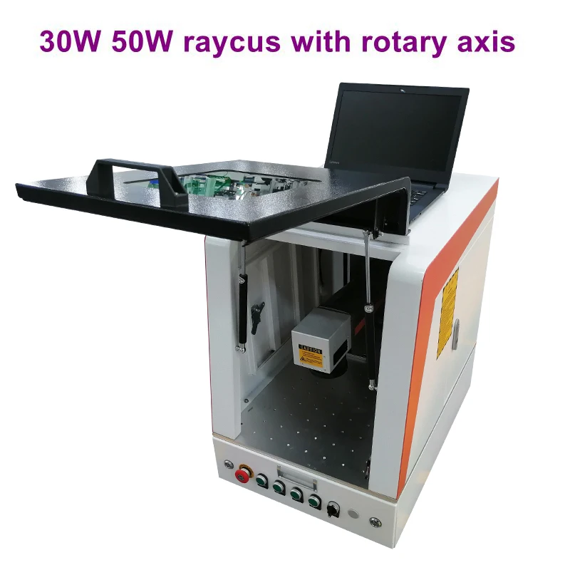 

engraving depth 0~2.0 mm AI graphic format supported 20w 30w 50w 60w 120w Fiber Laser Marking Machine For Metal Watches