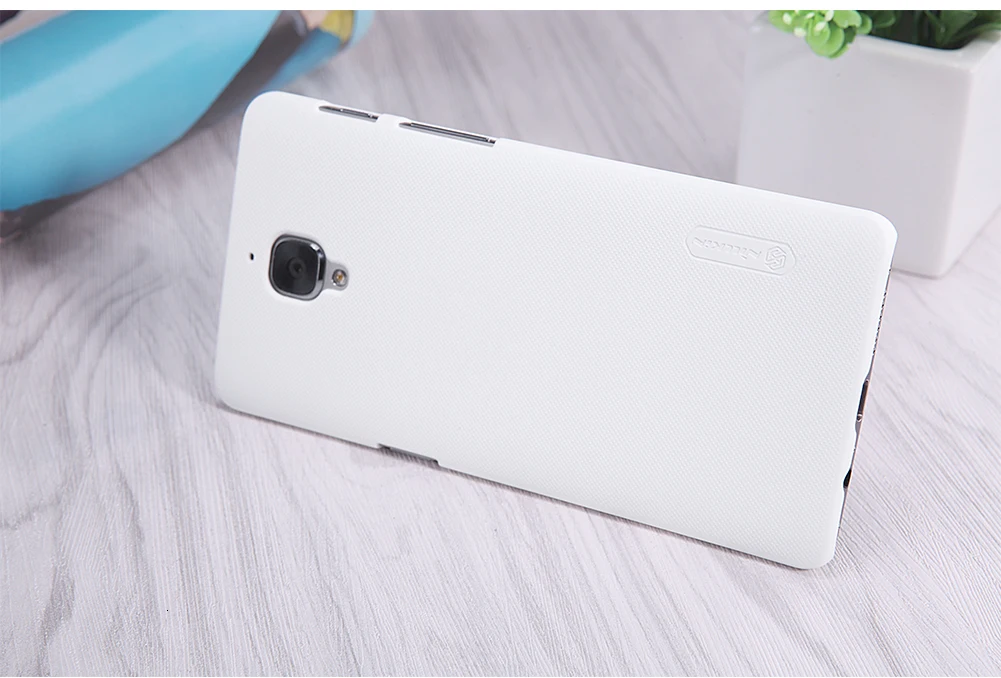 Для Oneplus 3 чехол для One plus 3T A3000 чехол NILLKIN Super Frosted Shield caso чехол s чехлы для Oneplus3 для Oneplus 3T+ подарок