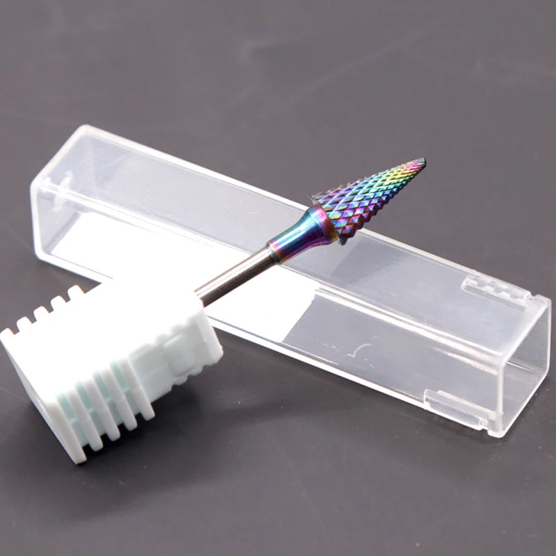 Ротационных напильников из карбида фрез для маникюра/педикюра Электрический Фрезер для маникюр, машинка для маникюра, фрезер для ногтей инструмент - Цвет: DC-M0613ST-M