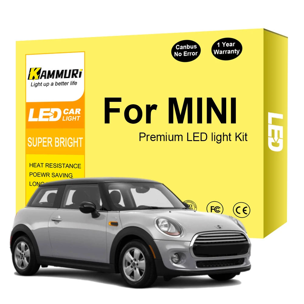 

LED Interior Light For MINI Cooper R50 R56 R53 F55 F56 R58 F57 R57 R52 F54 R55 R59 F60 R60 Clubman Roadster Vehicle Car Lighting