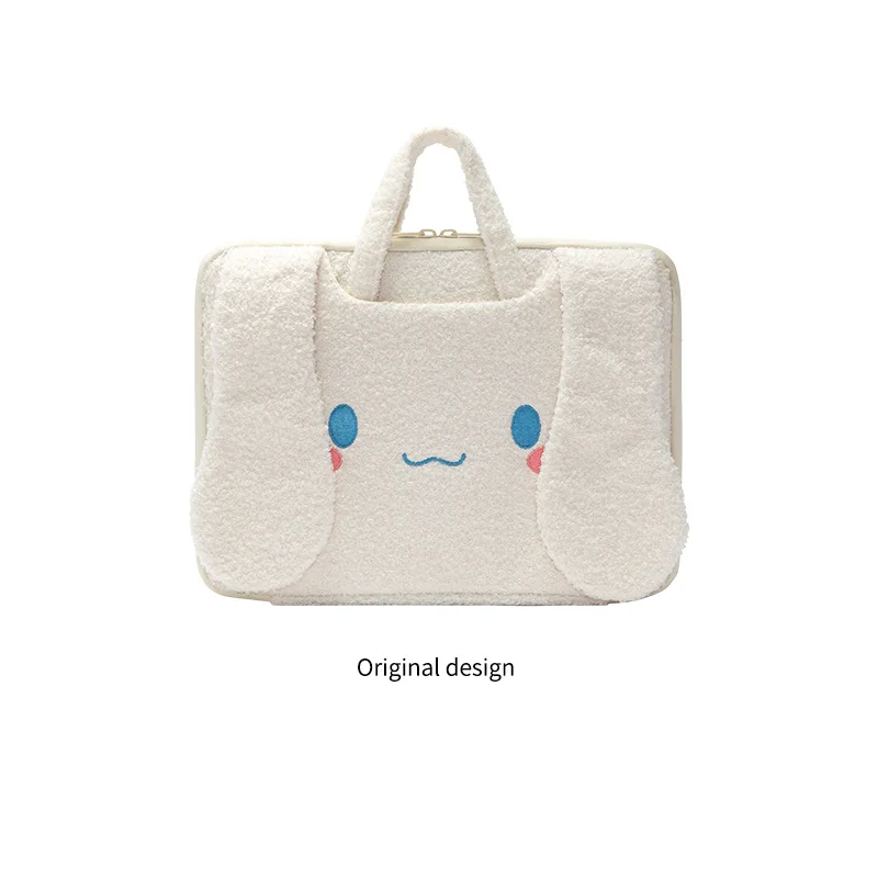 

Sanrioed Kawaii Cinnamoroll Macbookpro13.3 Shockproof Laptop Bag Ins Wind Computer Liner Bag for Men and Women