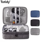 Противоударные электронные аксессуары для путешествий, сумка для хранения цифровых наушников, сумка для гаджетов, внешний аккумулятор USB органайзер для кабеля зарядного устройства