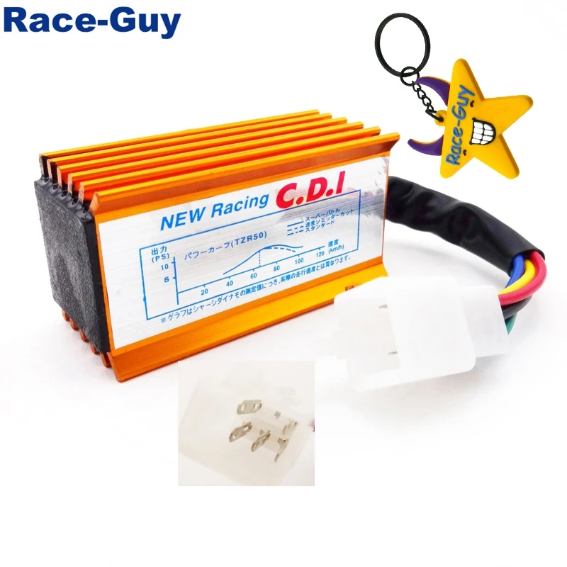 Гоночное зажигание AC CDI с 5 контактами из сплава для двигателя 50cc 90cc 110cc 125cc Lifan ATV Quad