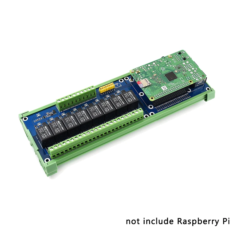Raspberry Pi 4B/3B +/3B/Zero 8 канальная релейная Удлиняющая плата с индикаторным светильник