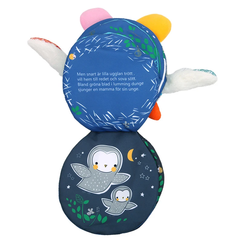 

Baby Soft Cloth Book Infant Early Cognitive Development Educational Quiet Book Interactive Books for Children Hanging Baby Toy