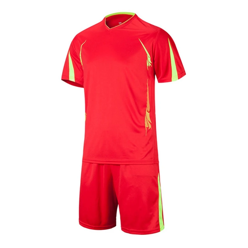 Мягкий спортивный костюм для бега с коротким рукавом футболка и шорты унисекс