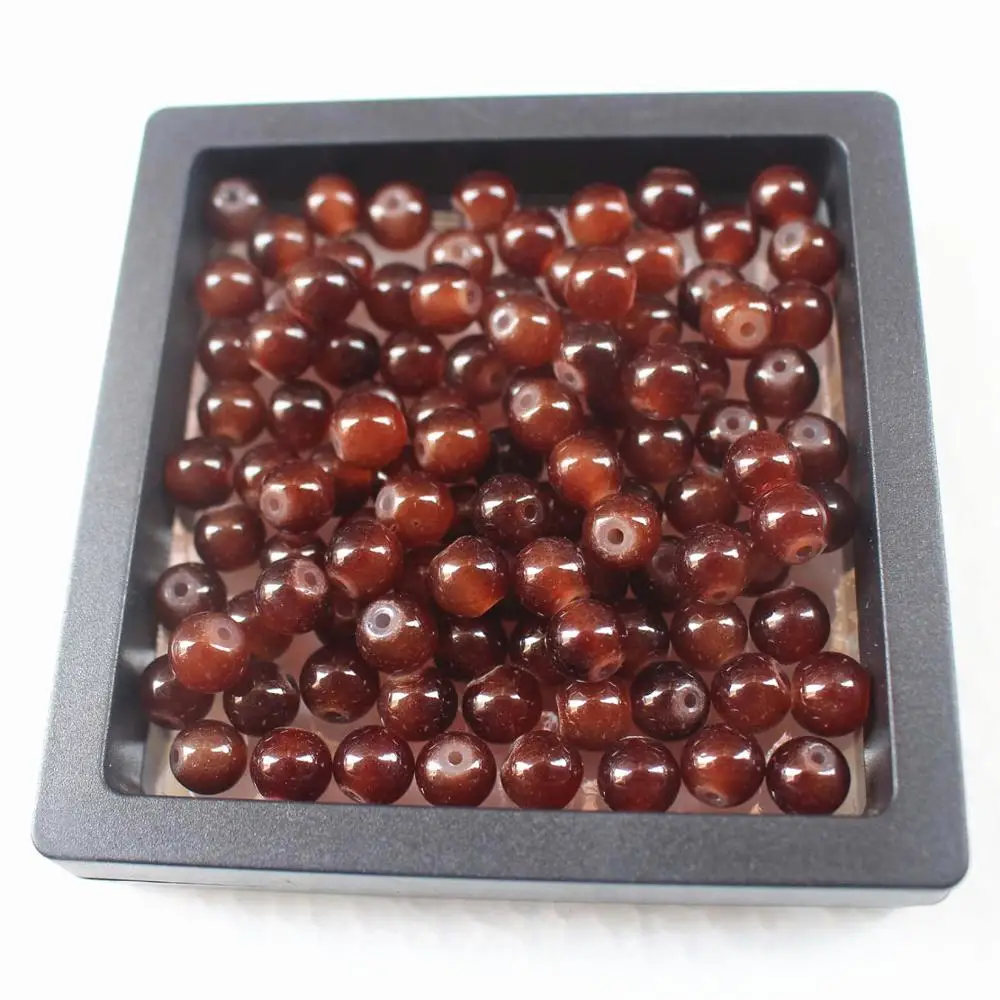 Wholesale Glass Loose Beads 4/6/8/10/12mm Jades loose beads environmental protection no fading.DIY Jewelry Making | Украшения и