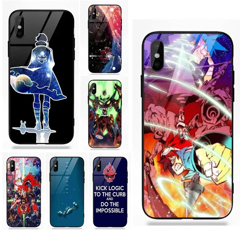 Аниме Tengen Toppa urren Lagann для Redmi 5 Note 5A 6 Galaxy S8 S9 Plus huawei Honor 7X P20 Lite mate 10 Pro|Чехлы-накладки| |