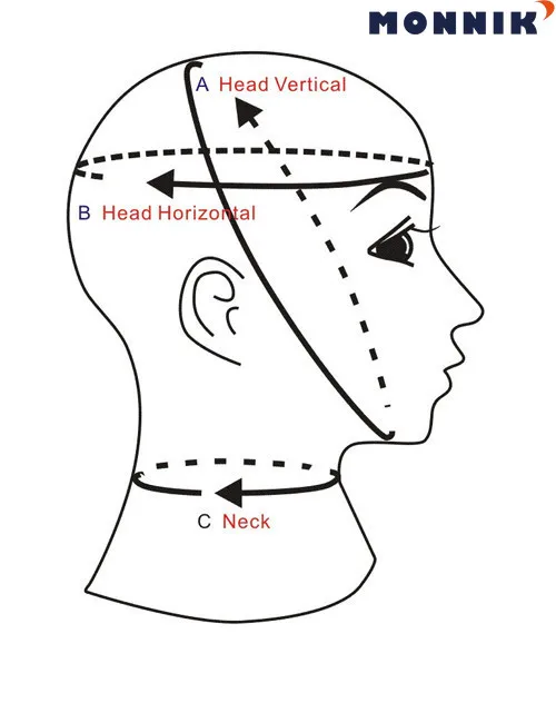 MONNIK латексная маска для взрослых красота головка набор полная лента резиновая