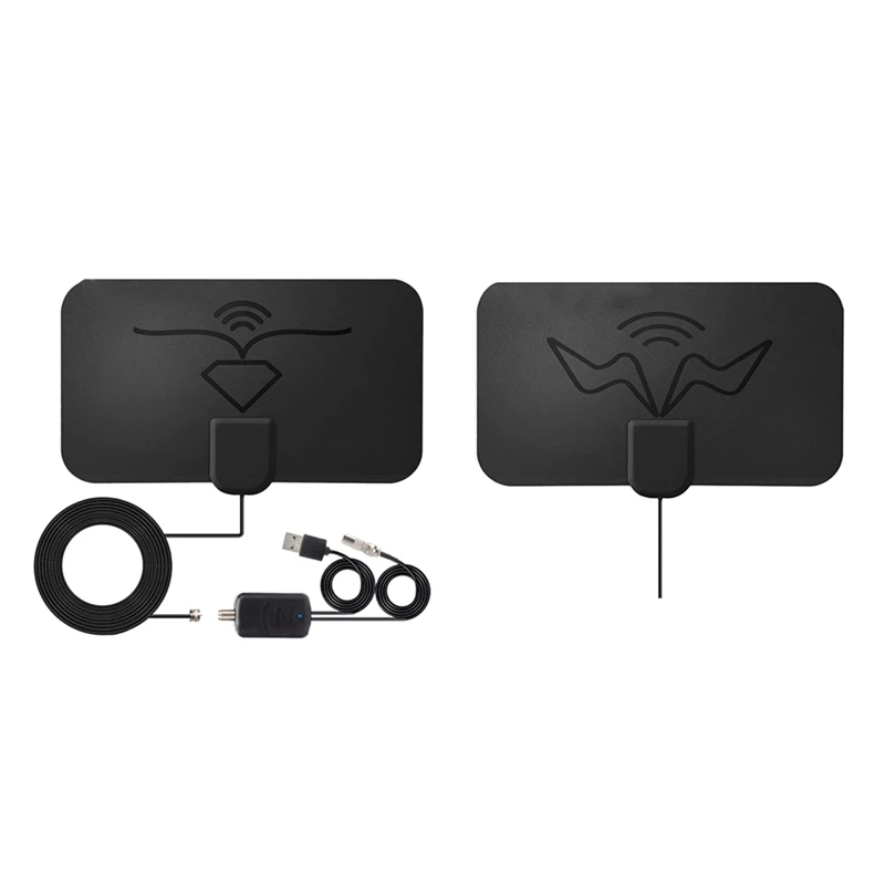 

Цифровая антенна с высоким коэффициентом усиления, 2 комплекта, 1600 миль, 4K