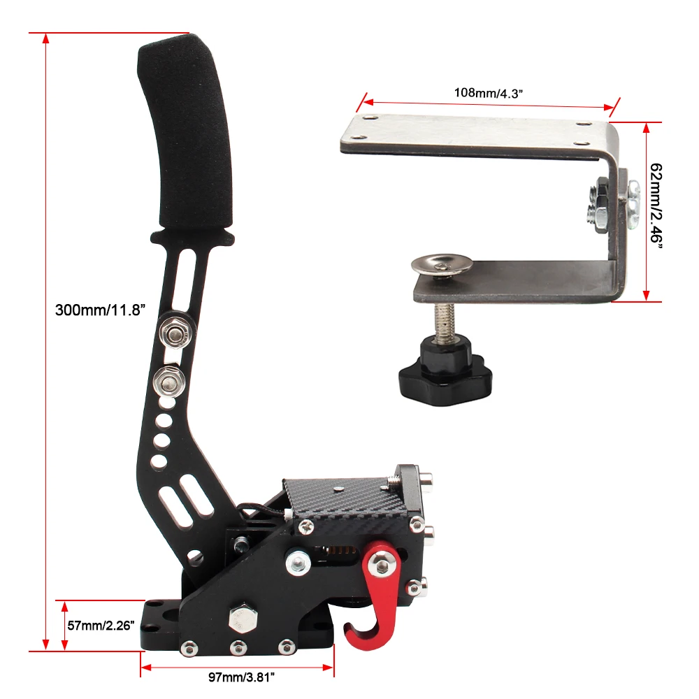 

New braking system for steam E2T3 G27 G29 racing game Compatible with pc