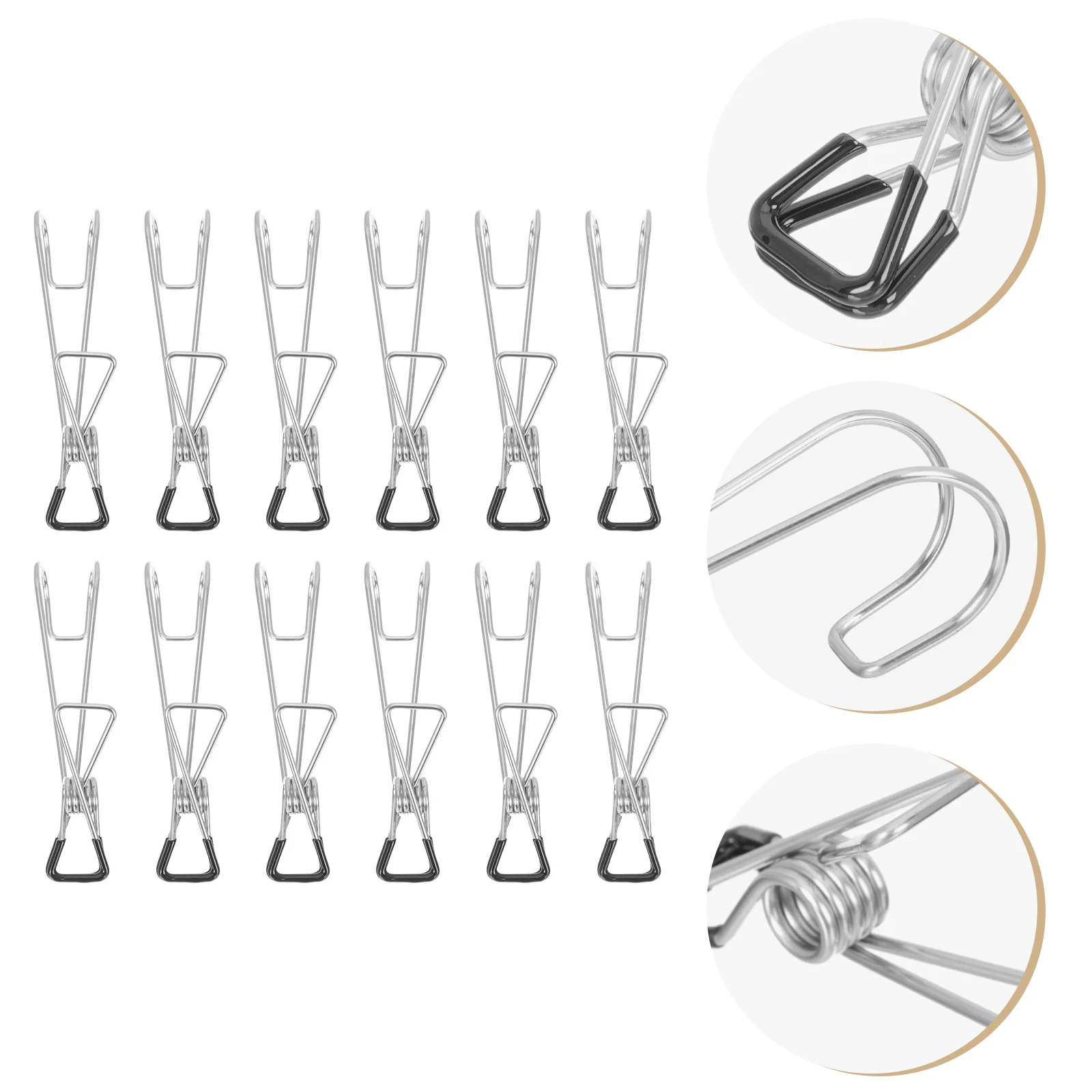 

12 шт. универсальные зажимы для носков водонепроницаемые зажимы для одежды бытовые зажимы для носков