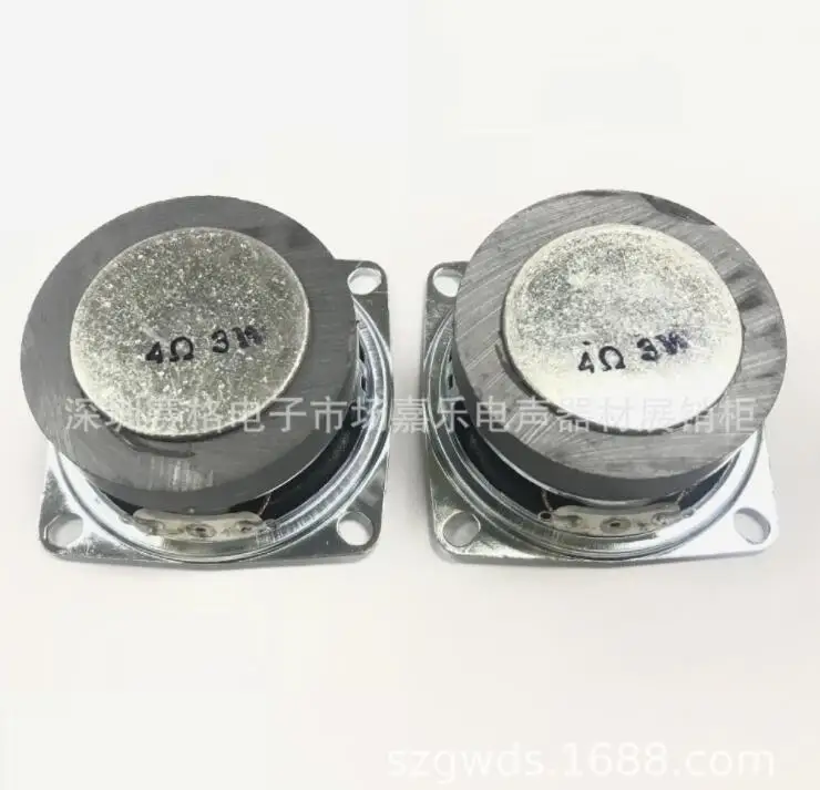 Производители поставляют 52 мм квадратные 45 магнитные Пузырьковые края 4 Ом 3 Вт