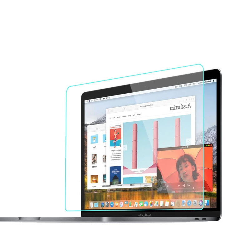 Закаленное стекло для защиты экрана Macbook Pro Air 13 air 11 12 Retina 2018 высокопрозрачная