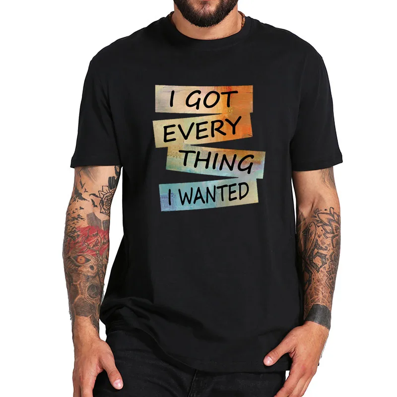 Billie Eilish/футболка, все, что я хотел, поп-певица, одежда, крутая черная, Camiseta, хлопок, футболка, Молодежная, унисекс, европейский размер