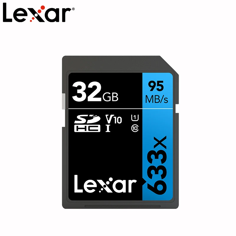 Lexar оригинальный слот для карт памяти 633X 256 ГБ 128 оперативной 32 Гб встроенной SD Card 64