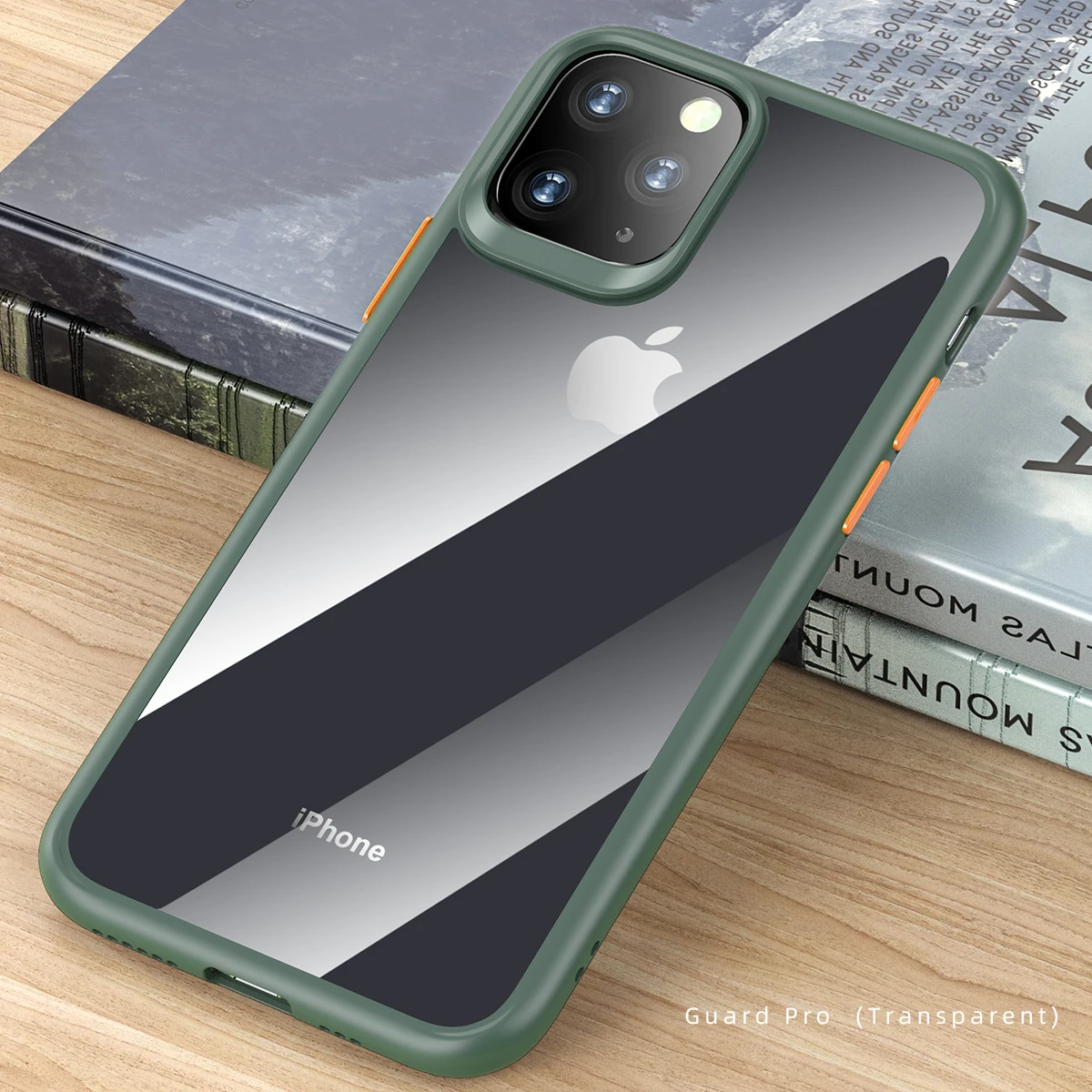 ROCK для iphone 11 iphone 11 pro max чехол с кристаллами, прозрачная, для телефона защита soфт+ Твердый Чехол-гибрид для iphone 11 pro крышка