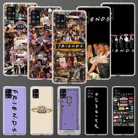 central perk coffee friends case for samsung galaxy a51 a71 a41 a42 5g a31 a21 a01 m51 m21 m11 clear soft phone coque shell