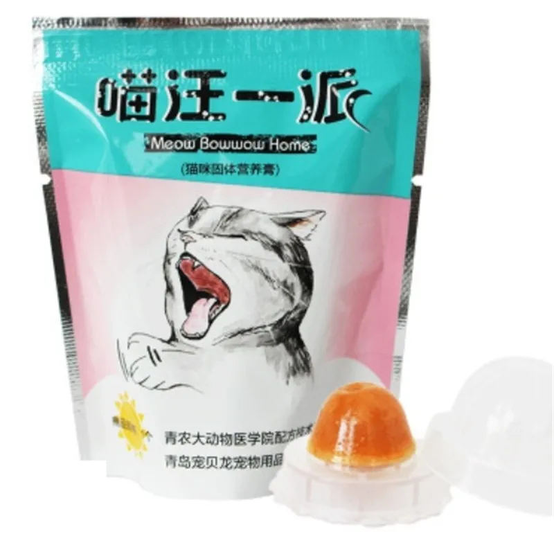 1 шт. здоровый кошка закуски кошачья мята конфеты лизание питания гель энергии