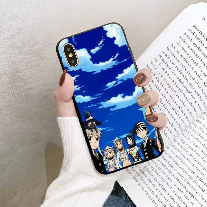 

YNDFCNB Soul Eater Phone Case For iPhone 8 7 6 6S Plus 5 5S SE 2020 12pro max XR X XS MAX 11 case