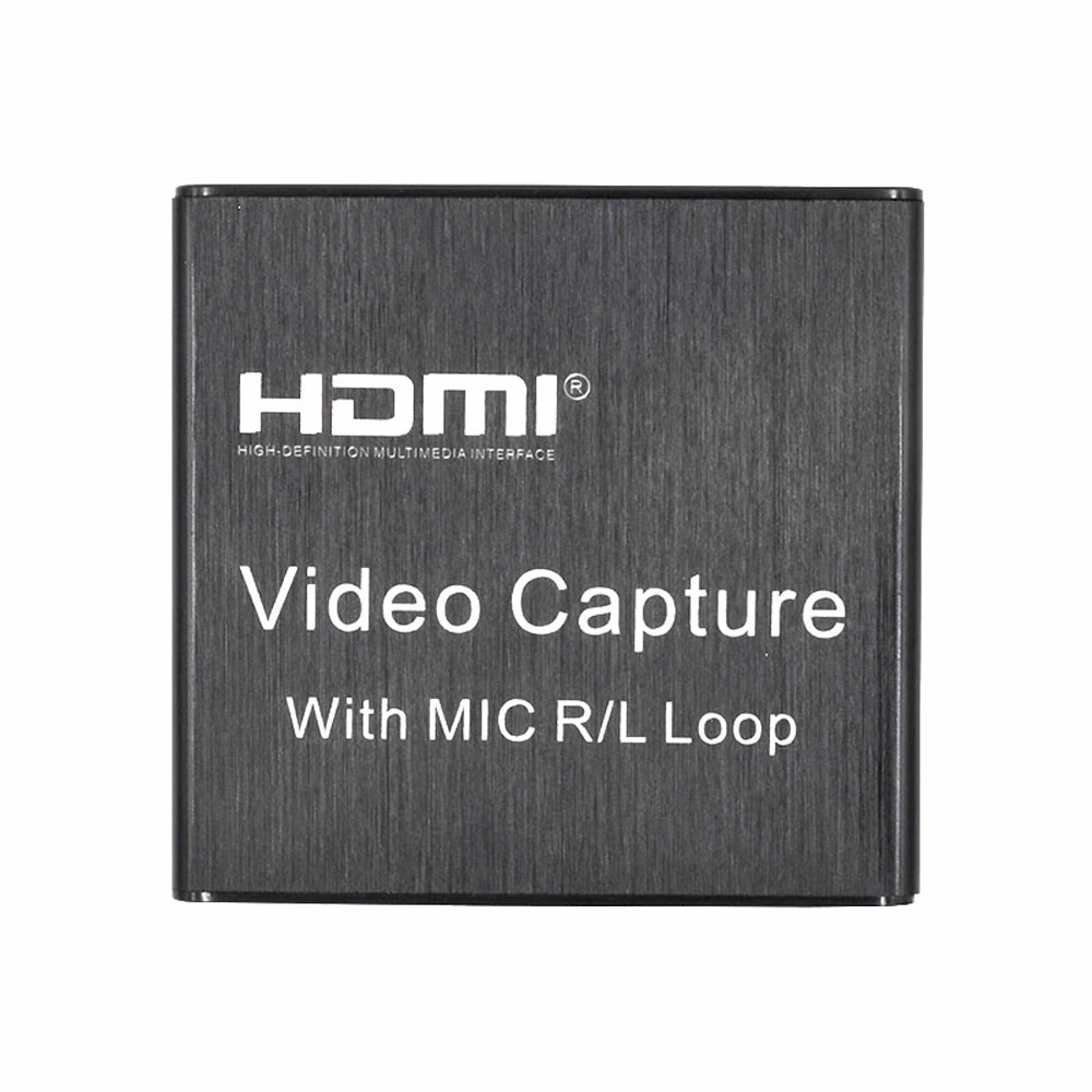 Карта видеозахвата USB 2 0 HD 1080P 4K видеоконвертер циклический выход микрофон вход