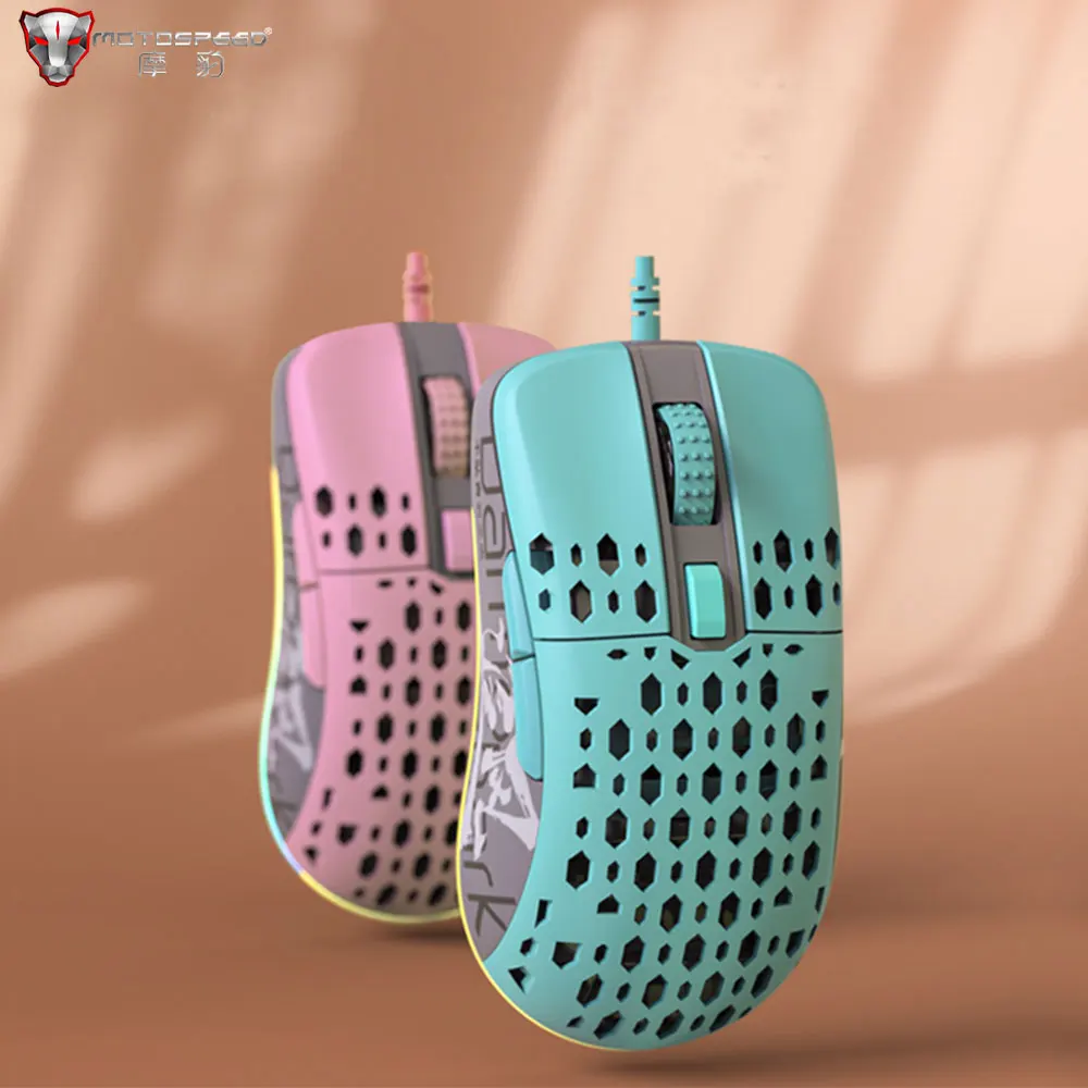 Оригинальная Проводная игровая мышь Motospeed мыши 12000DPI оптический датчик 5