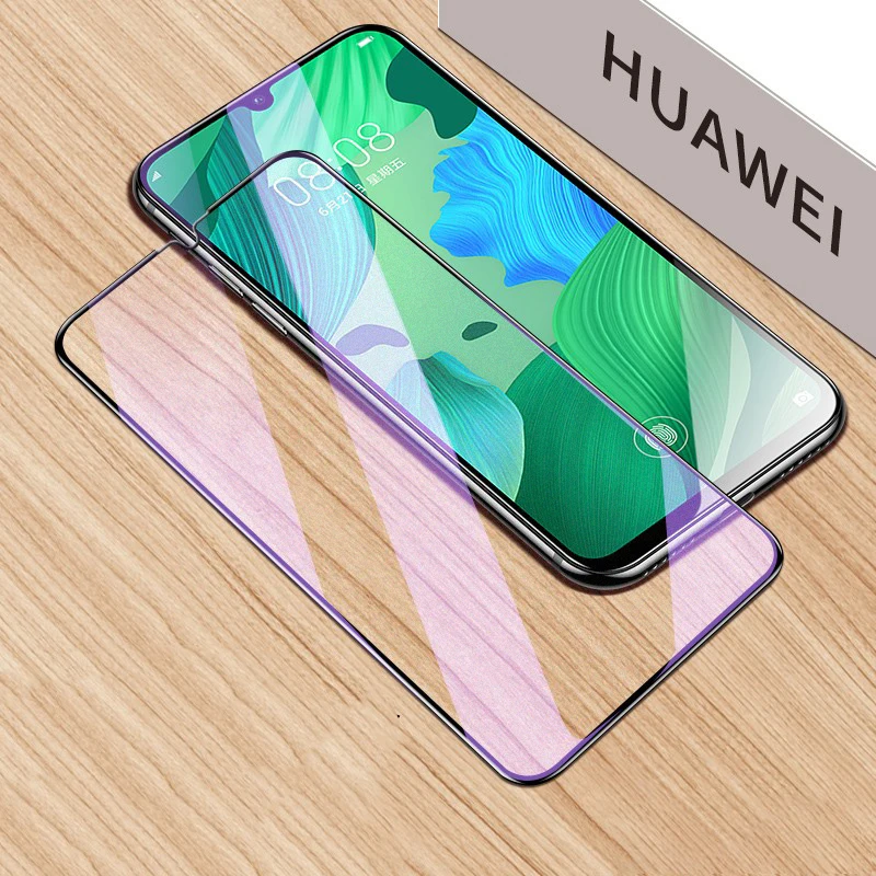 Защита экрана для Huawei P20 2019 P40 Lite P Smart Z Blue Ray матовое закаленное стекло Mate 30 lite Y9S Y7P Y9
