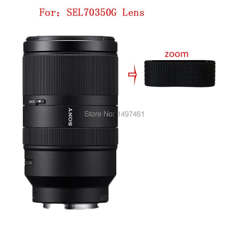 Новинка оригинальное резиновое кольцо для зум-объектива Sony E 70-350 мм фотообъектив